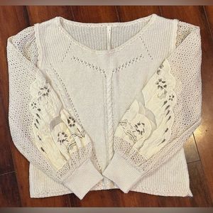 Anthropologie ballon sleeve sweater